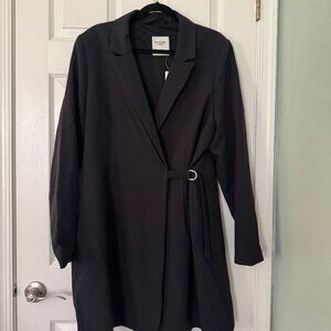 Abercrombie & Fitch Side-Tie Blazer Mini Dress